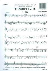 St.Paul'S Suite Violin 1 Orchestral Part -Gustav Holst