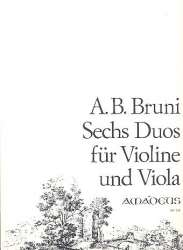6 konzertante Duos op.post. - -Antonio Bartolomeo Bruni