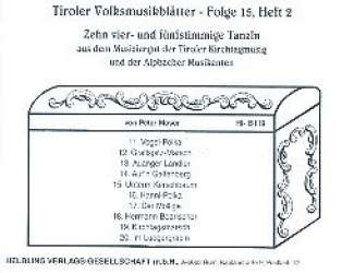 Tiroler Volksmusikblätter 15/2 -Peter Moser