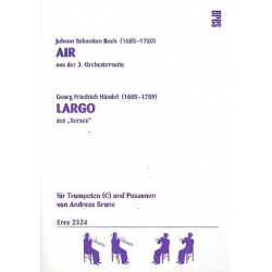 Air D-Dur - für 2 Trompeten in C und - Johann Sebastian Bach / Arr. Andreas Brune