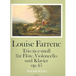 Trio e-Moll op.45 - für Flöte, Violoncello -Louise Farrenc