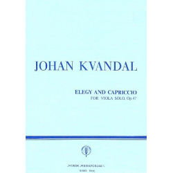 Elegie and Capriccio op.47 - -Johan Kvandal