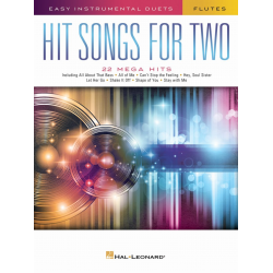 Hit Songs for two Flutes -Diverse