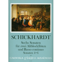 6 Sonaten Band 2 (Nr.4-6) - -Johann Christian Schickhardt