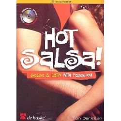 Hot Salsa (+CD) : für Saxophon -Ton Derksen
