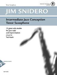Intermediate Jazz Conception Tenor Saxophone (+Online Material) -Jim Snidero