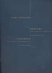 Konzert  für Flöte und Orchester : -Carl Nielsen