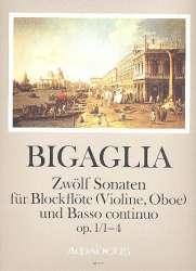 12 Sonaten op.1 Band 1 (Nr.1-4) - -Diogenio Bigaglia