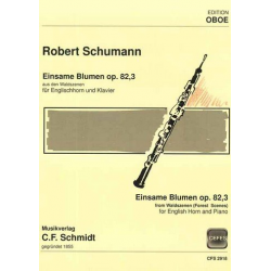 Einsame Blumen : für Englischhorn und Klavier -Robert Schumann