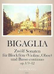 12 Sonaten op.1 Band 3 (nr.9-12) - -Diogenio Bigaglia