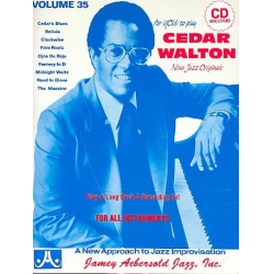 Cedar Walton (+CD) : 9 Jazz Originals -Jamey Aebersold