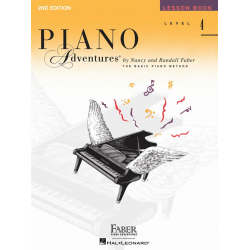Piano Adventures Lesson Book Level 4 -Nancy Faber