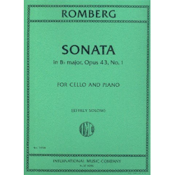Sonata in Bb Major op.43,1 : -Bernhard Romberg