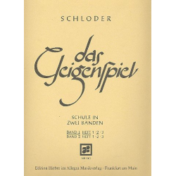 Das Geigenspiel Band 1 Teil 2 -Josef Schloder