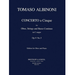 Concerto à cinque C major op.9,5 -Tomaso Albinoni