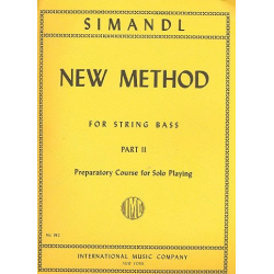 New Method vol.2 : for string bass -Franz Simandl