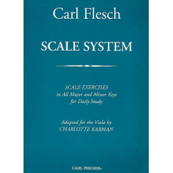 Scale System : for viola -Carl Flesch