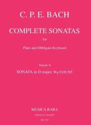 Sonata D major Wq83 H505 : - Carl Philipp Emanuel Bach