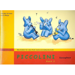 Piccolini Band 2 für Saxophon -Claudia Schade