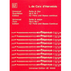 Suite A-Dur op.6,1 : -Louis de Caix de Hervelois