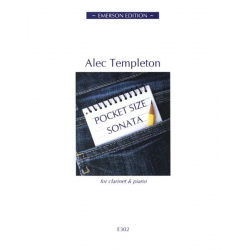 Pocket Size Sonata for clarinet and piano -Alec Templeton
