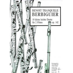 CFS4515 10 kleine leichte Duette op.142 - für -Benoit Tranquille Berbiguier
