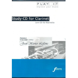Sonata B-Dur Nr.1 für Klarinette und Klavier : -Jean Xavier Lefèvre