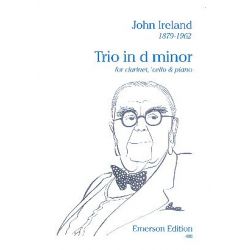 Trio d minor : for clarinet, violoncello -John Ireland