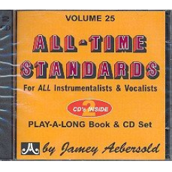 17 All Time Standards : 2 CD's -Jamey Aebersold