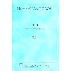 Trio : pour hautbois, clarinette et basson -Heitor Villa-Lobos