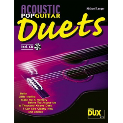 Acoustic Pop Guitar Duets (+CD) -Michael Langer