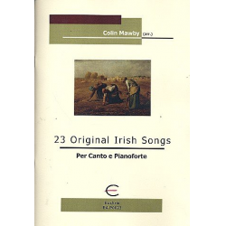 23 original Irish Songs : for voice