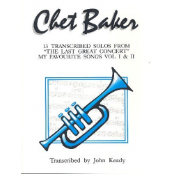 Chet Baker Solos : 13 transcribed -Chet Baker