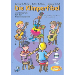 Die Klimperfibel (+CD) - für Gitarren-Ensemble -Burkhard Mikolai