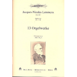 Orgelwerke Band 8 : 13 Orgelwerke -Nicolas Jacques Lemmens
