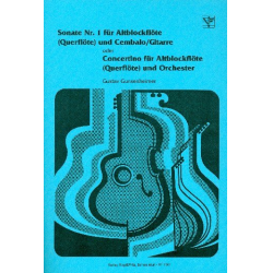 Sonate Nr.1 (Concertino) : -Gustav Gunsenheimer