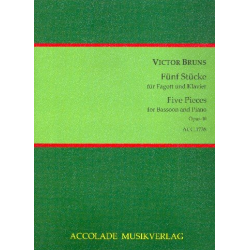 Fünf Stücke Op. 40 -Victor Bruns