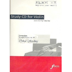 Concertino G-Dur op.24 für Violine -Oskar Rieding