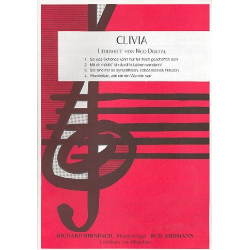 Clivia : Liederheft für Gesang -Nico Dostal