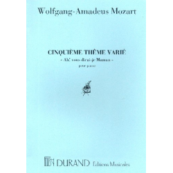 Mozart  : Ah Vous Dirais-Je..Piano -Wolfgang Amadeus Mozart