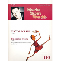 Pinocchio Swing für Tenorblockflöte (Sopranblockflöte) und Klavier -Viktor Fortin