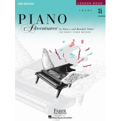 Piano Adventures Lesson Book Level 3A -Nancy Faber