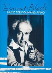 Music for violin and piano -Ernest Bloch