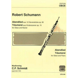 Abendlied und Träumerei : für Oboe und Klavier -Robert Schumann