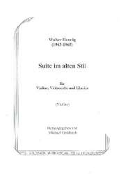 Suite im alten Stil : für -Walter Hennig