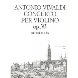 Konzert G-Dur op.3,3 für Violine, Streichorchester u. BC - -Antonio Vivaldi