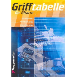 Grifftabelle : für Gitarre -Norbert Opgenoorth