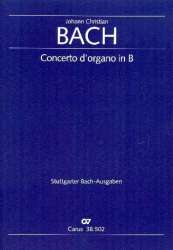 Bach, Johann Christian - Orgelkonzert in B -Johann Christian Bach