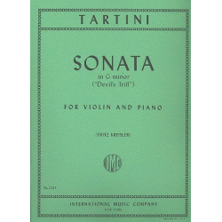 Sonata g minor Devil's Trill : -Giuseppe Tartini