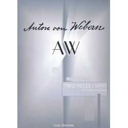 2 Pieces : for violoncello and piano -Anton von Webern
